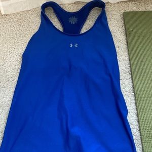 Duke blue under armor workout tank
